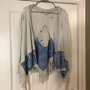 Ruby Moon Fringe Cardigan
